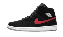 Load image into Gallery viewer, Air Jordan 1 Mid &#39;Multicolor Swoosh Black&#39; Mens Sneakers
