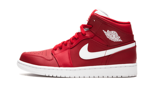 Air Jordan 1 Mid GYM RED/WHITE-WHITE