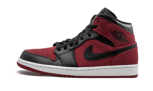Air Jordan 1 MID GYM RED/BLACK-WHITE