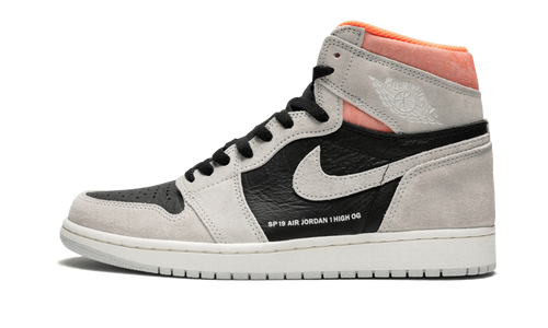 Air Jordan 1 Retro High OG Neutral Grey/Hyper Crimson