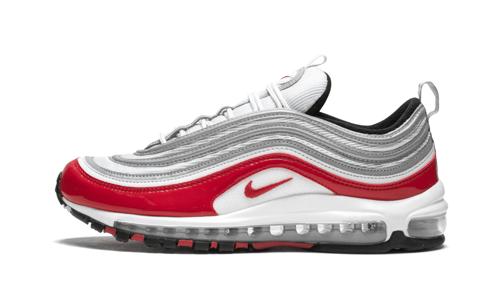 Air Max 97 PURE PLATNIUM/UNIVERSITY RED
