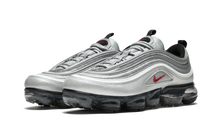 Load image into Gallery viewer, Air Vapormax &#39;97 METALLIC SILVER/VARSITY RED