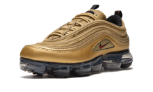 Load image into Gallery viewer, Air Vapormax &#39;97 METALLIC GOLD/VARSITY RED