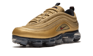 Air Vapormax '97 METALLIC GOLD/VARSITY RED