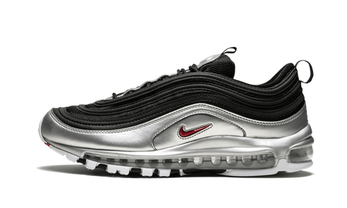 Air Max 97 QS Metallic Silver BLACK/VARSITY RED