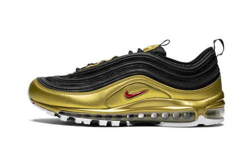 Air Max 97 BLACK/VARSITY RED-METALLIC GOL