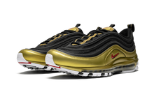 Load image into Gallery viewer, Air Max 97 BLACK/VARSITY RED-METALLIC GOL