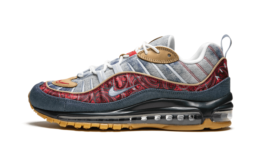 Air Max 98 Wild West LT ARMORY BLUE/UNIVERSITY RED