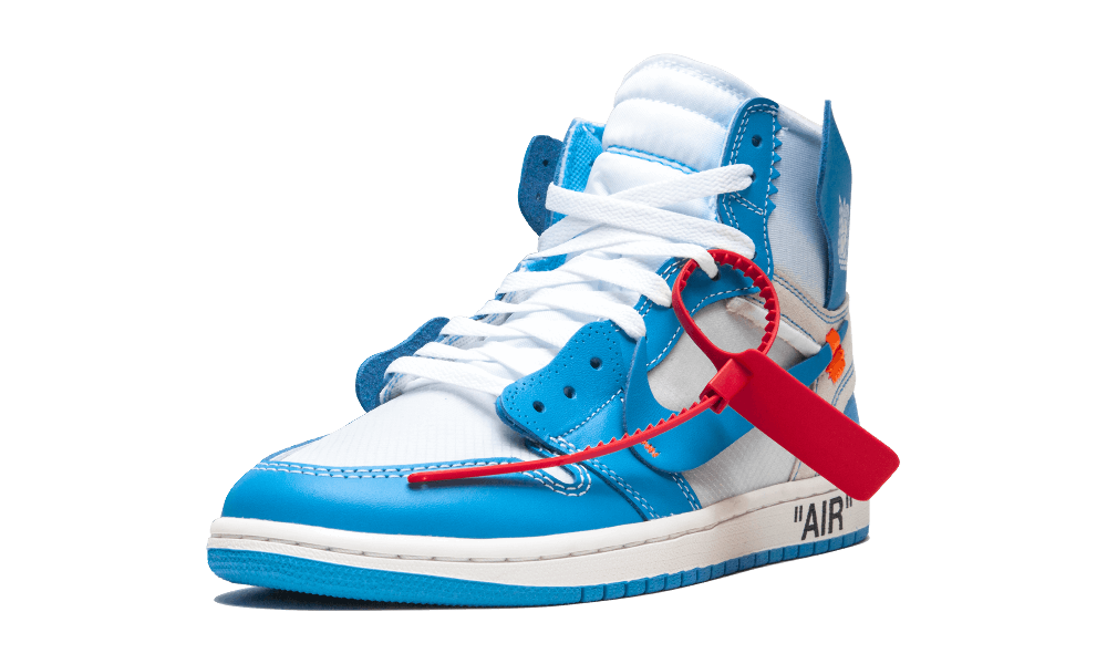 OFF WHITE Air Jordan 1 - White Colorway 2018 Release